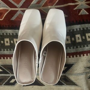 Heeled mules from Amazon The Drop.